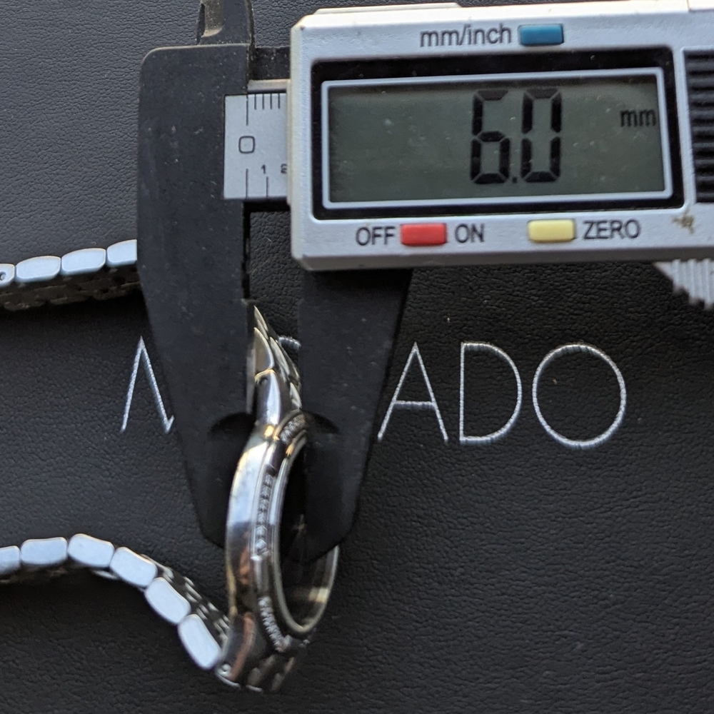Movado Silver Diamond Watch - Picture 12 of 12
